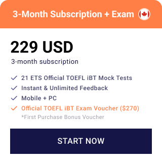 Santa TOEFL Unlimited Pass - 3 Month (CA voucher)