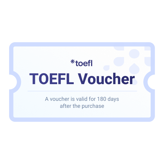 Santa TOEFL Voucher