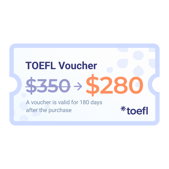 [Canada] Santa TOEFL Voucher ($280 Add-on)