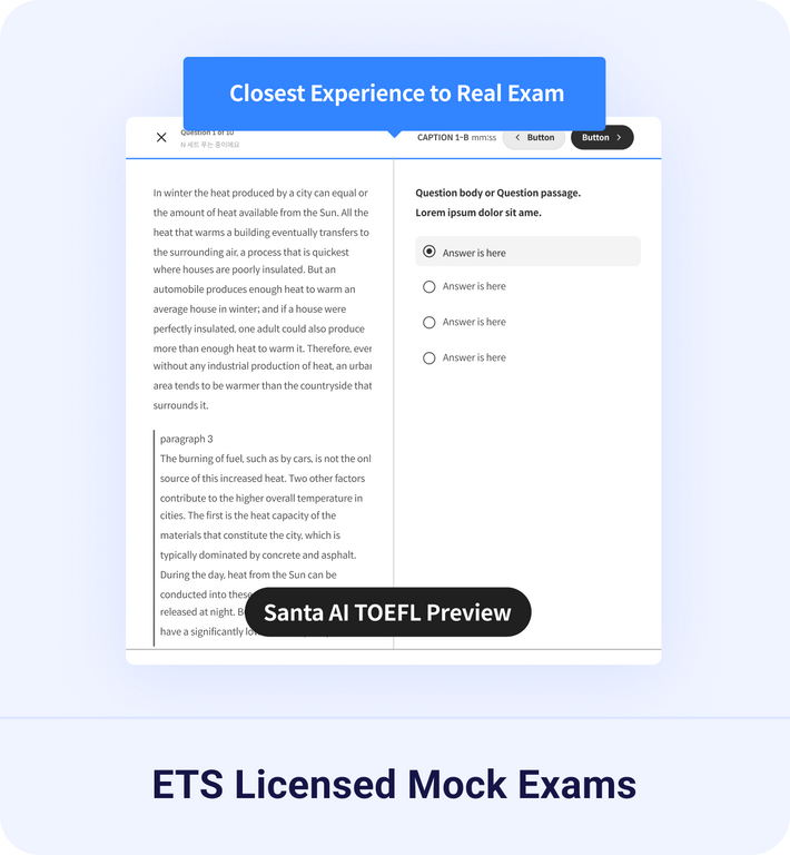 21+ ETS Licensed Mock Exams