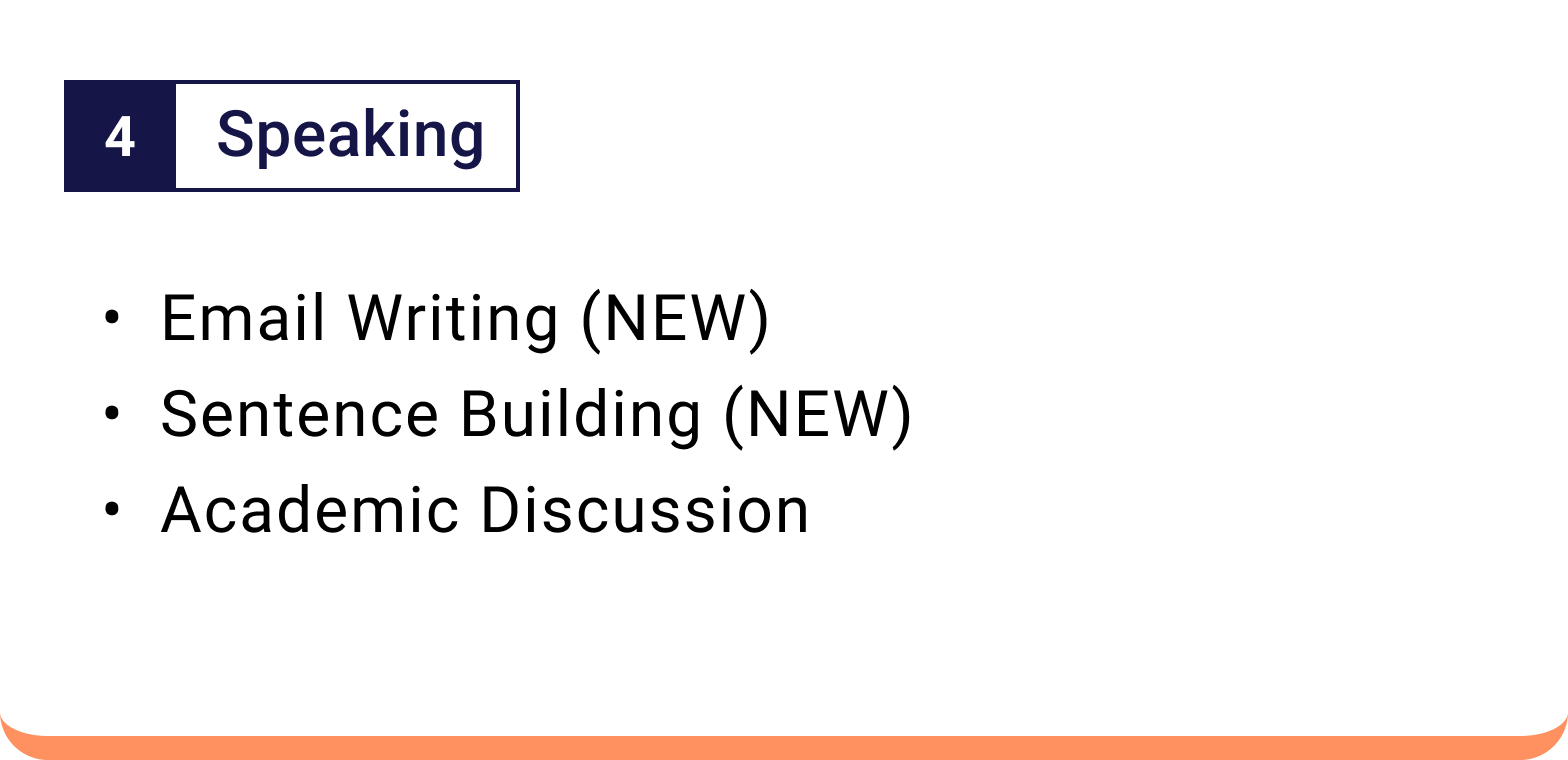 Speaking updates for the 2026 TOEFL iBT